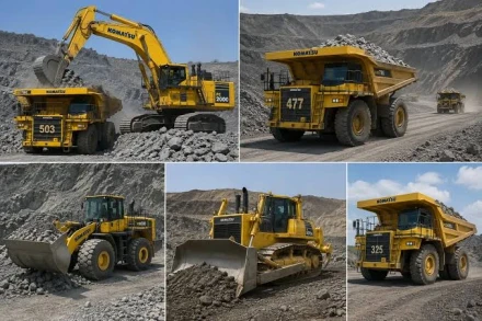 Cung cấp, sữa chữa thiết bị khai thác mỏ
